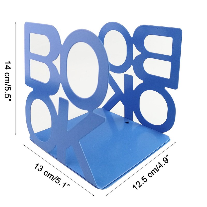 Cute Fashion Book Style Nonskid Bookends Art Bookend Home Office