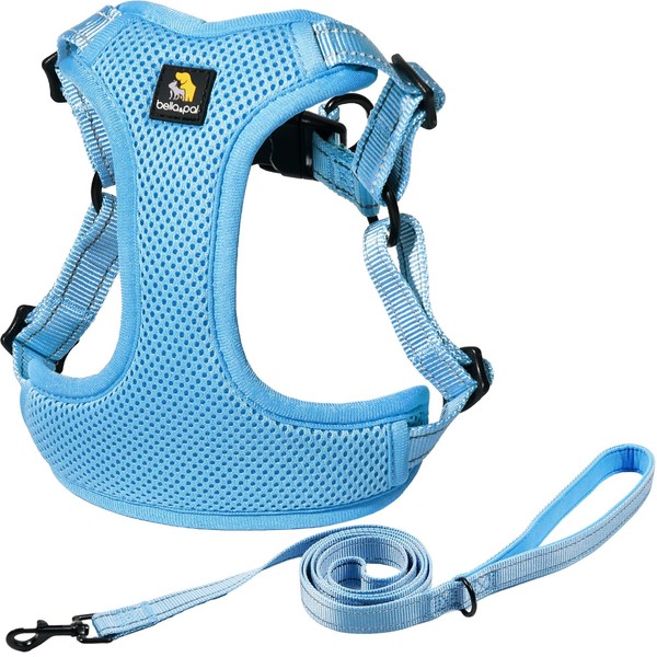BELLA & PAL Dog Harness with Leash Set, Adjustable Step-in