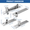 TamBee Door Pivot Hinges Heavy Duty Hinges for Wood Doors