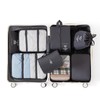 ProudDemon 8 Pcs Packing Cubes for Travel, Compression Luggage Organizer