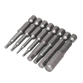 Yakamoz Screwdriver Bits Set, 8pcs Magnetic Inner Hexagon Hex Head Drill Allen Wrench Bits with 1/4 Inch Hex Shank | 2 Inch Length