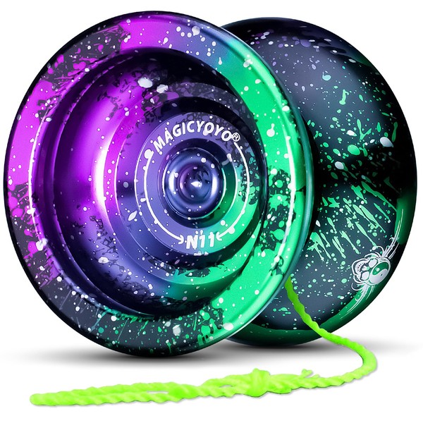 MAGICYOYO N11 Unresponsive Yoyo, Professional Yo-yo for Advanced Players, Metal