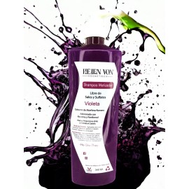 Helen Von Kosmetisch Shampoo Matizador Romero Y Aloe Vera Violeta Sin Sal