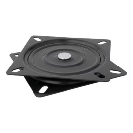 Herrajes Guerrero Base Giratoria Plato Giratorio Embalerado 15 X 15 Cm Negro T