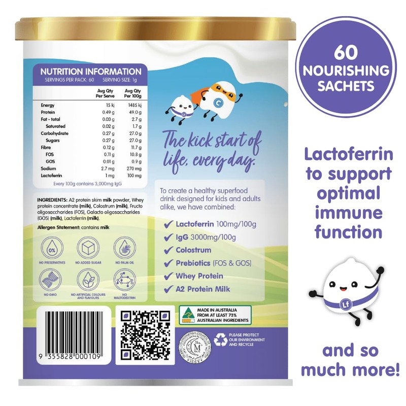 Beta IMMUNE Lactoferrin A2 extra