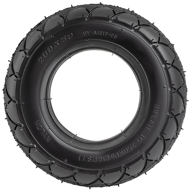 Heavy-Duty 200X50 Tire & Inner Tube Set, 8"x2" Electric Scooter