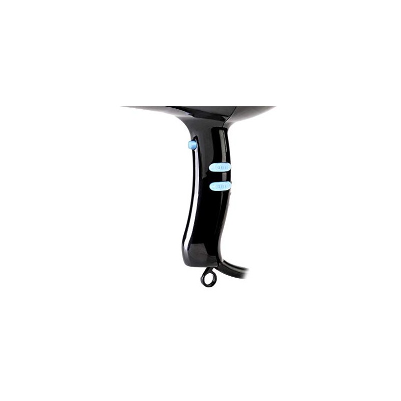 Timco NAN-1 Secadora Profesional con Generador de Iones, negro