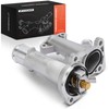 A-Premium Engine Coolant Thermostat Housing Assembly Compatible with Ford Fusion