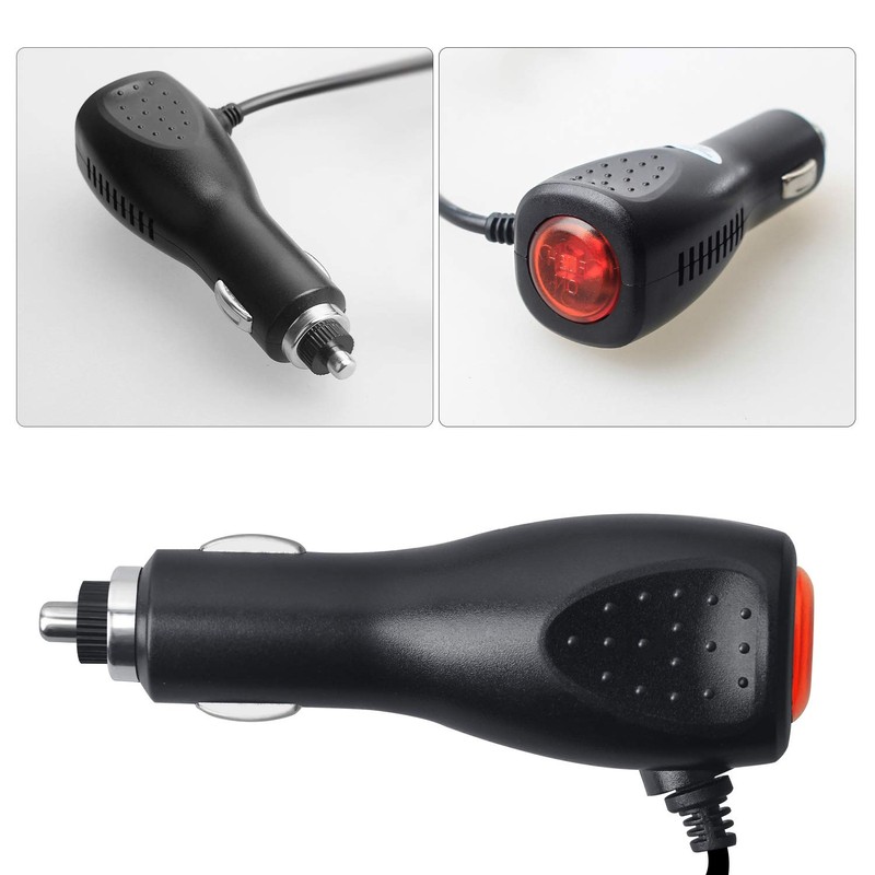 YeeBeny Straight Power Cord 12V/24V Input Compatible with for Cobra