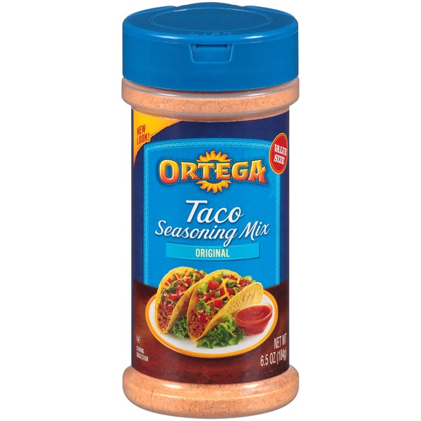 Ortega Seasoning Mix, Taco Seasoning, 6.5 Ounce