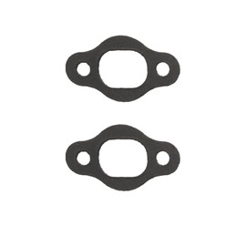 ZZRSDAN 2pcs Exhaust Gasket Muffler Gasket Air Out Exhaust Gasket, 2 Stroke Gas Motorized Bicycle 48cc/66cc/80cc