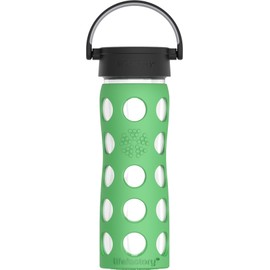 LIFEFACTORY 16oz Hydration Bottle with Classic Cap - Grass Green