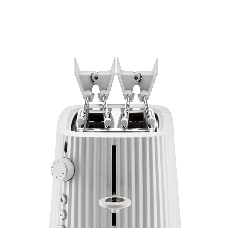 Alessi MDL08RA W Pinze per tostapane, Plastica