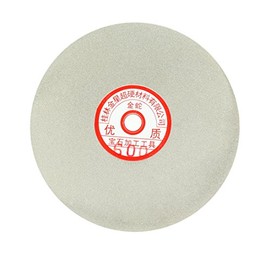 Sourcingmap 6-inch Grit 600 Diamond Coated Flat Lap Wheel Grinding Sanding Polishing Disc