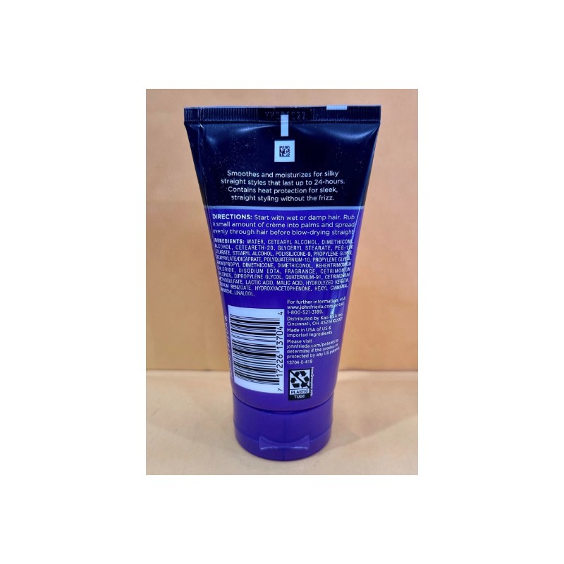 John Frieda Frizz Ease Straight Fixation Styling Creme 5 oz