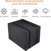 Luxiv 2 Pack Window Air Conditioner Cover Outdoor Winter, Outside