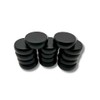Black Elite 14 Count Crokinole Discs + Scoring Peg