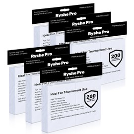 1200 Count Inner Card Sleeves, Clear Bulk Soft Penny Sleeves for Double-Sleeving 2.5"x3.5" (64x89mm), Plastic Card Protectors Fit for MTG, TCG, Collectible Gaming Cards