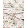 Floral Sheets - Pink Floral Rose Bed Sheet Set -