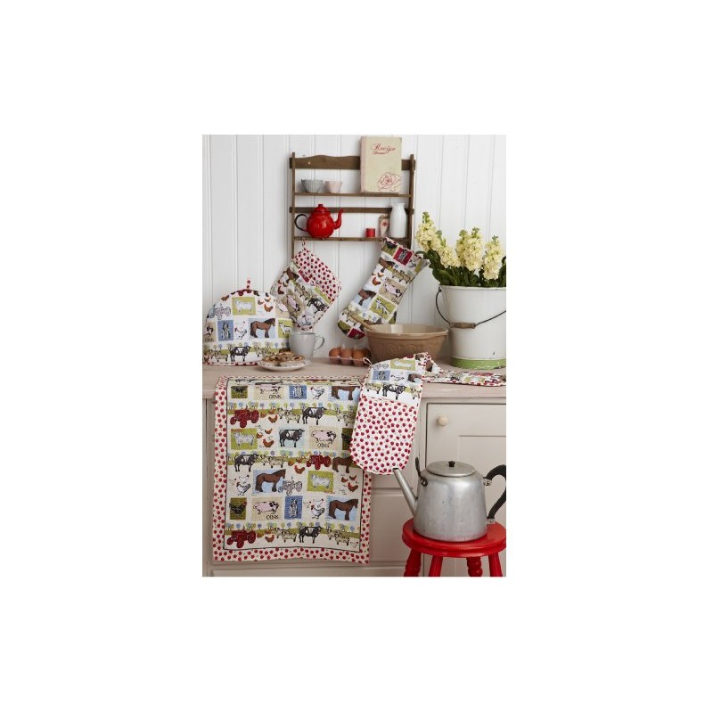 Down On The Farm Cotton Apron