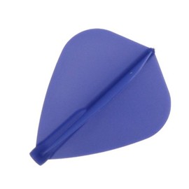 COSMO DARTS Darts flight [fit flight] Kite D Blue 3 pieces