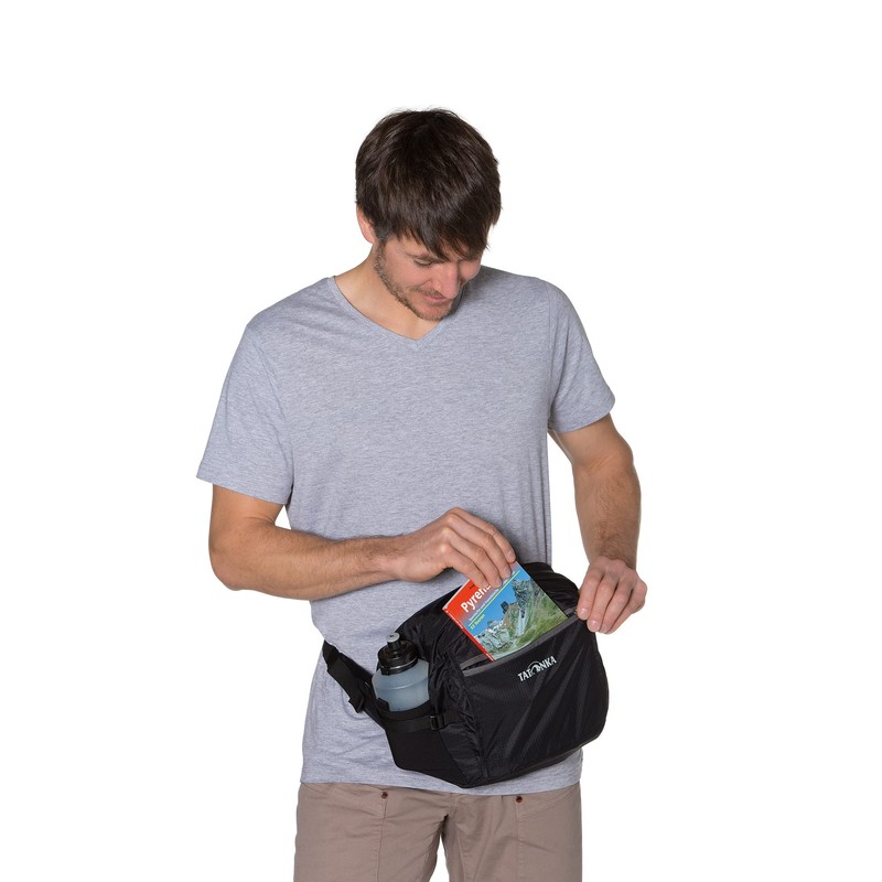 Tatonka Bag M Hip Pocket, Black, 18 x 26 x