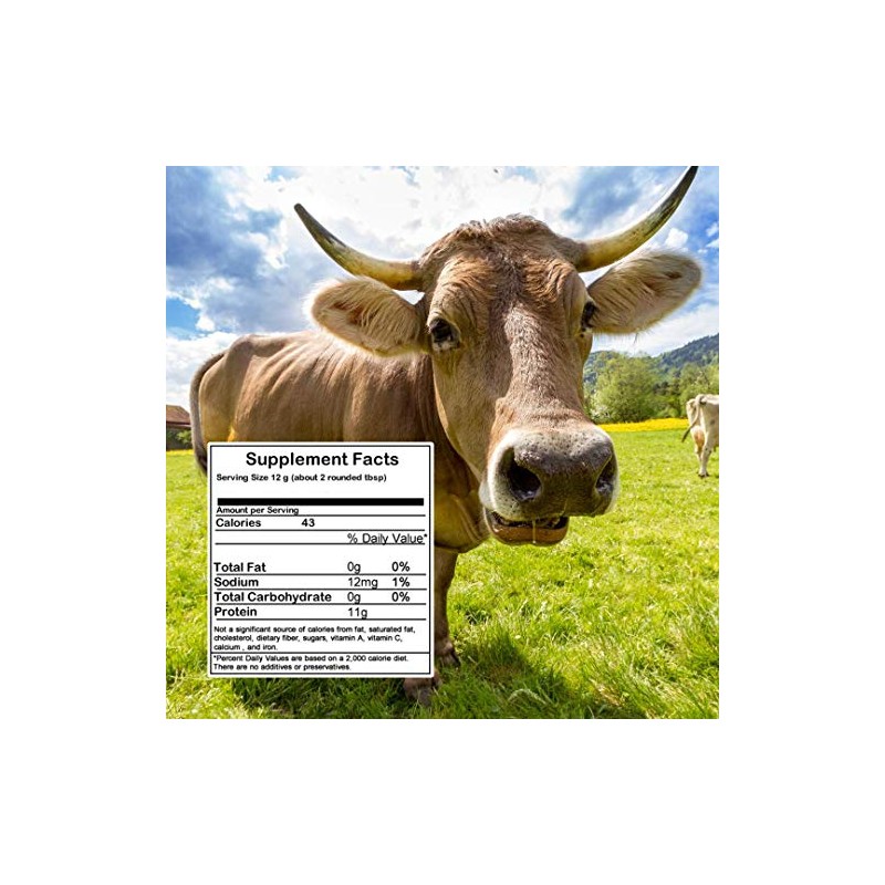 Bone Broth Collagen Powder - Pure Organic Protein (2LB /