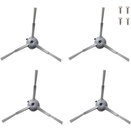 eufy 4-Pack Replacement Side Brushes and Screw L60/L50 Series Robot Vacuums