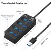 Sendowtek Hub USB 3.0 Universal 4 Puertos Multi USB 3.0