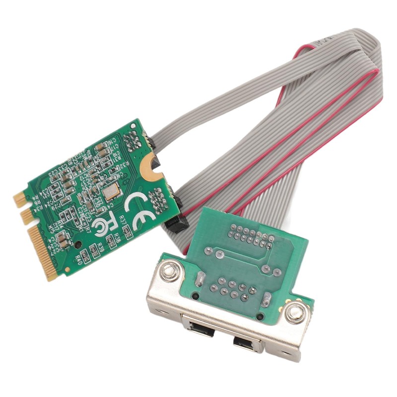 M.2 A+E Key 2.5G Ethernet Adapter, RJ45 Gigabit Ethernet Network