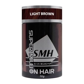 Super Million Hair Fibres - 10g - 15g - 20g - 25g - 40g. (10g, No.3 Light Brown)