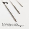 TiTo Titanium Shepherd's Hook Tent Stakes Tent pegs nail pegs