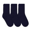 Jefferies Socks Boys' School Uniform Ribbed Crew Dress Socks 3