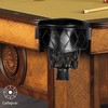 Collapsar Leather Pool Table Pockets, Set of 6 Billiard Shield