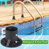 52mm Post Base, Heavy Duty Fence, Mailbox, Flagpole Bracket, Pool