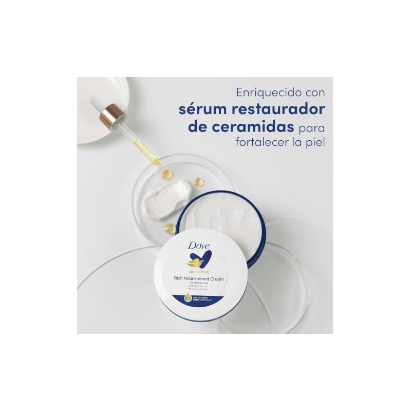 Dove Body Love Rich Nourishment Crema Corporal Piel Extra Seca
