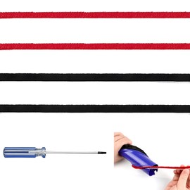 Wjelet 4Pcs Soft Plush Strips Replacement for Dyson roller brush for V7 V8 V10 V11 Roller Brush,Direct Drive Roller Brush Strips with Screwdriver