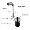 Foldable Faucet for Motorhome 360°Rotation Kitchen Faucet Sink Single-Handle Water