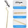 Hibbent 2-Pack Universal Side/Angle Mount Toilet Handle, Brass Toilet Tank