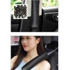 Poecar Seat Belt Pad Shoulder Cover Soft Material Embroidered Carbon