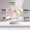 Tónico agua de rosas y hamamelis 5 % colágeno +