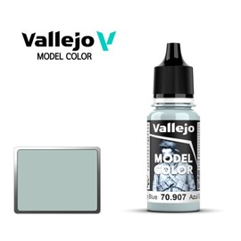 Vallejo New Model Color Pale Grey Blue 70907 (168) Acrylic Paint 18ml Painting / 바예호 뉴모델컬러 Pale Grey Blue 70907 (168) 아크릴도료 18ml 도색