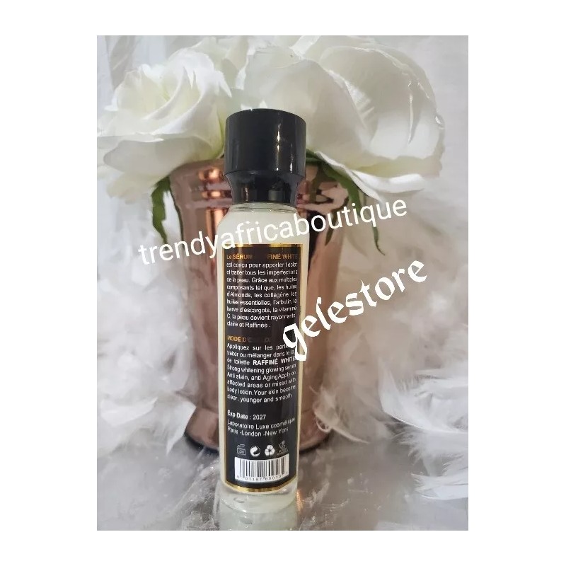 Luxe RAFFINE WHITE Whitening & Glowing Serum. Anti Stains. 100ml