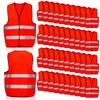 Tarpop Tarpop 60 Packs Safety Vests Pack High Visibility Construction