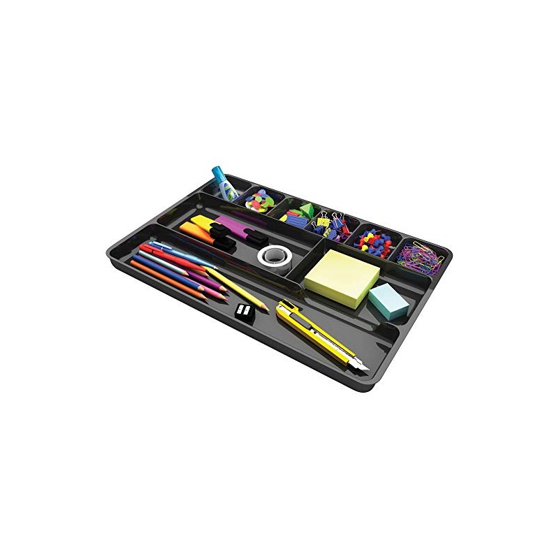 Deflecto 38104 Sustainable Office Desktop Organizer, 1" x 14" x