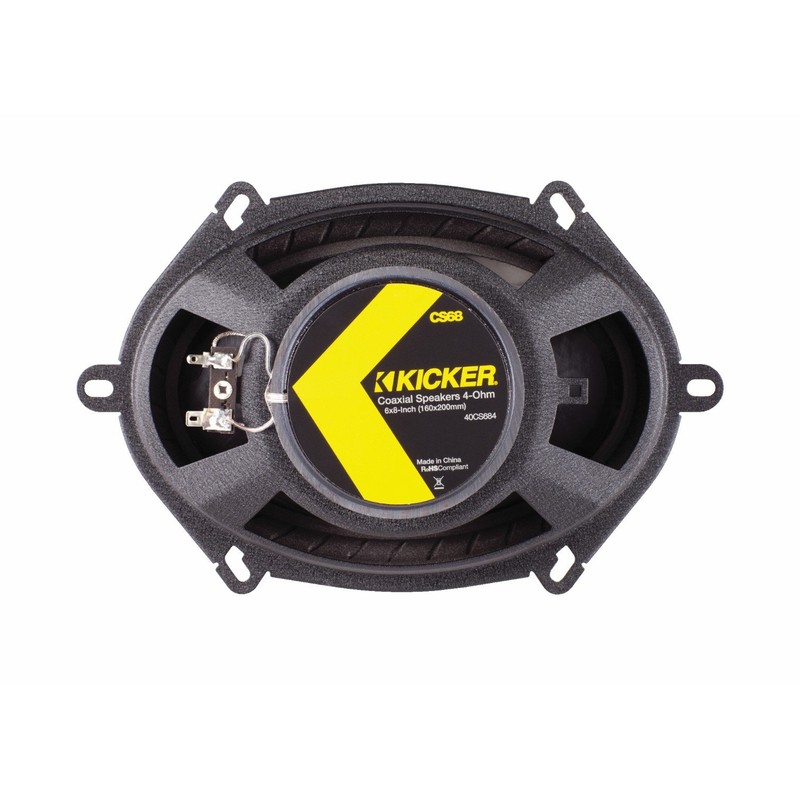 2) New Kicker 40CS684 6x8" 225W 2 Way Car Coaxial