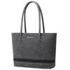 Montana West Large Handbags for Women Tote Bag with Zipper Top-handle Shoulder Bag MWC-090BK