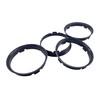 NAAA 4 x centring rings, grey, 74.1-72.6/74.1 to 72.6 mm,