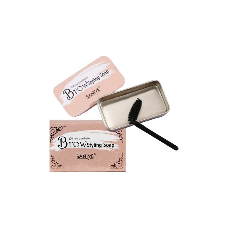 2 Pz Cera Cejas Jabon Fijador Traslucido Eyebrow Organica