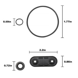 IUSOT Heating Valve Repair Kit Valve Heating, High Performance Rubber for C Class W202 S202 E Class W124 W210 S Class W221 W220 W140 CLK C208 A208 SLK R171 R170 A124 C124 S124 S12210 C215, A2208300184